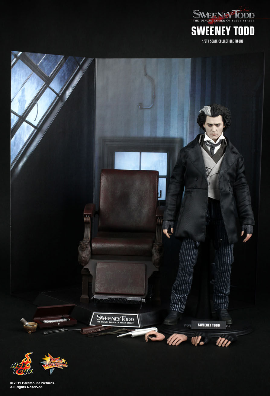 Hot Toys MMS149 - Sweeney Todd : The Demon Barber Of Fleet Street - Sweeney Todd