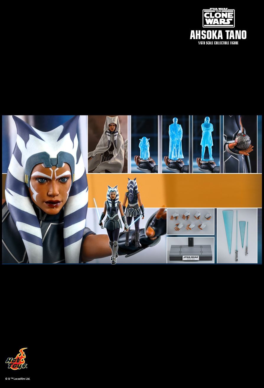 Hot Toys TMS021 - Star Wars : The Clone Wars - Ahsoka Tano