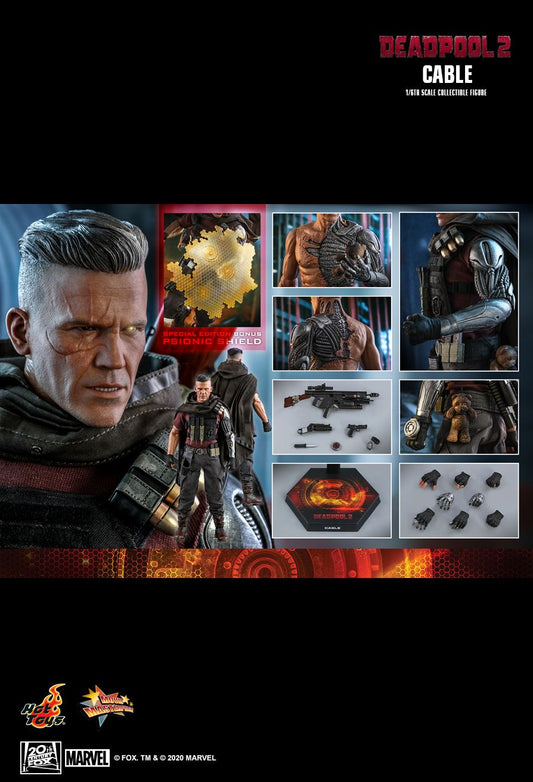 Hot Toys MMS583B - Marvel Comics - Deadpool 2 - Cable Deluxe Version