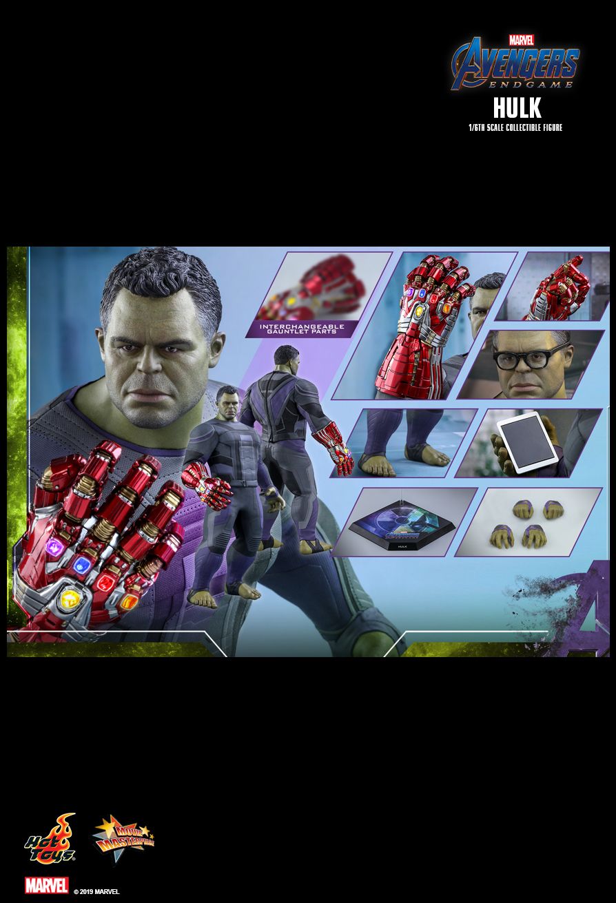 Hot Toys MMS558 - Marvel Comics - Avengers : Endgame - Hulk