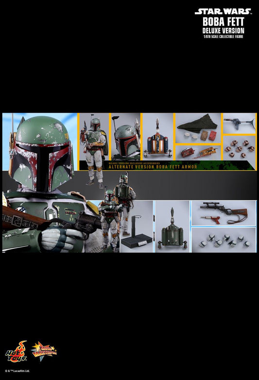 Hot Toys MMS464 - Star Wars 5 : The Empire Strikes Back - Boba Fett Deluxe Version