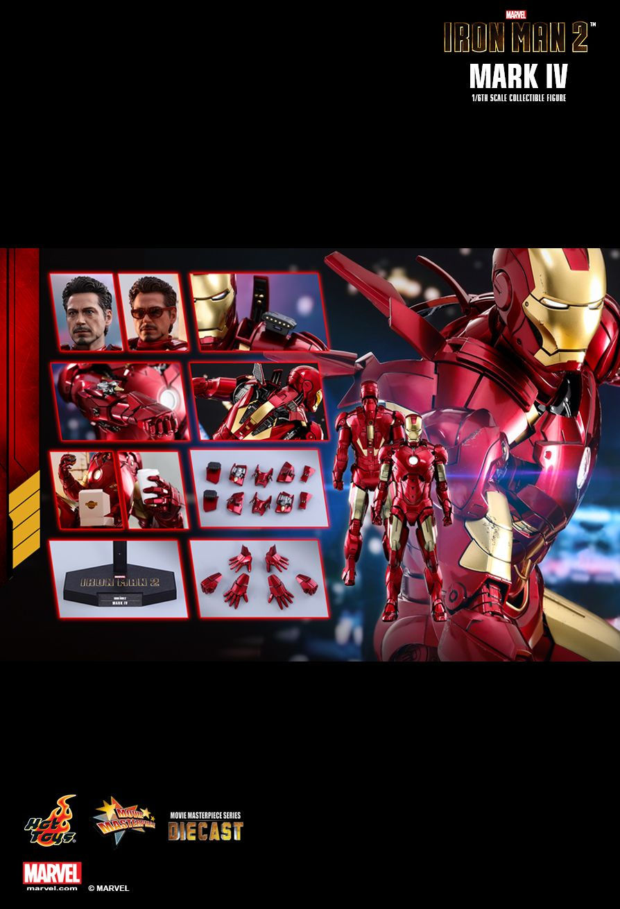 Hot Toys MMS461D21 - Iron Man 2 - Iron Man Mark 4