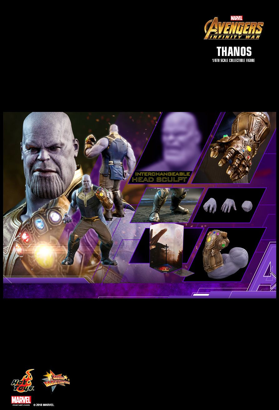 Hot Toys MMS479 - Marvel Comics - Avengers 3 : Infinity war - Thanos