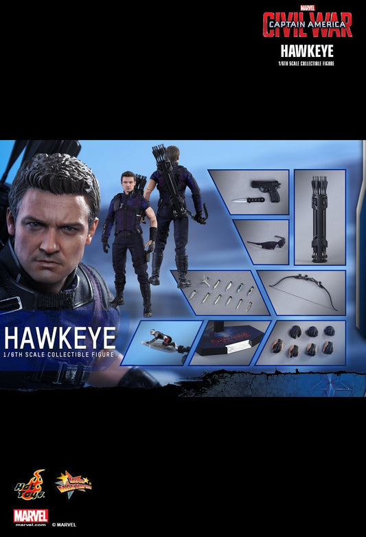 Hot Toys MMS358 - Marvel Comics - Captain America : Civil War - Hawkeye