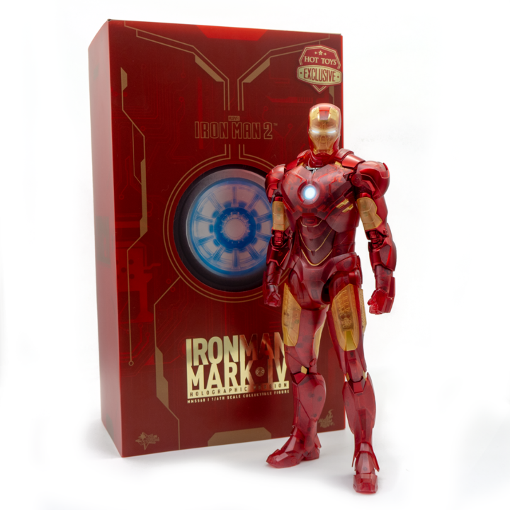 Hot Toys MMS568 - Iron Man 2 - Iron Man Mark IV Holographic Version